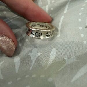 Tiffany & Co. 1837 Sterling Silver Ring